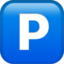 P Button emoji, Apple design