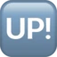 UP! Button emoji, Apple design