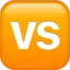 Vs Button emoji on iPhone