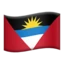 Flag: Antigua & Barbuda emoji on iPhone