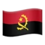Flag: Angola emoji on iPhone
