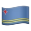 Flag: Aruba emoji on iPhone