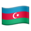 Flag: Azerbaijan emoji PNG