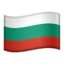Flag: Bulgaria emoji on iPhone