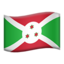 Flag: Burundi emoji PNG