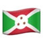 Flag: Burundi emoji on iPhone