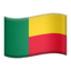 Flag: Benin emoji PNG