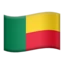 Flag: Benin emoji on iPhone