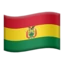 Flag: Bolivia emoji on iPhone