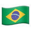 Flag: Brazil emoji PNG
