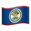 Flag: Belize emoji PNG