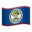 Flag: Belize emoji on iPhone