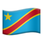 Flag: Congo - Kinshasa emoji PNG