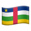 Flag: Central African Republic emoji PNG
