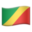 Flag: Congo - Brazzaville emoji PNG