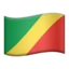 Flag: Congo - Brazzaville emoji on iPhone