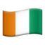 Flag: Côte D’Ivoire emoji on iPhone