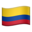 Flag: Colombia emoji PNG