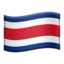 Flag: Costa Rica emoji PNG