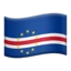 Flag: Cape Verde emoji on iPhone