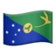 Flag: Christmas Island emoji on iPhone