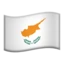 Flag: Cyprus emoji on iPhone