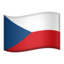Flag: Czechia emoji PNG