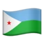 Flag: Djibouti emoji on iPhone