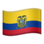 Flag: Ecuador emoji PNG