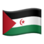 Download Flag: Western Sahara emoji, Apple style