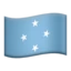 Flag: Micronesia emoji, Apple design