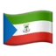 Flag: Equatorial Guinea emoji on iPhone