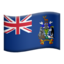 Download Flag: South Georgia & South Sandwich Islands emoji, Apple style