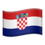 Flag: Croatia emoji PNG