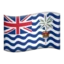 Flag: British Indian Ocean Territory emoji on iPhone