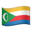 Flag: Comoros emoji PNG