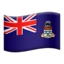 Flag: Cayman Islands emoji on iPhone