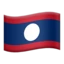 Flag: Laos emoji, Apple design