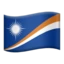 Flag: Marshall Islands emoji, Apple design