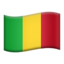 Download Flag: Mali emoji, Apple style