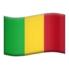 Flag: Mali emoji, Apple design