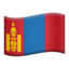 Download Flag: Mongolia emoji, Apple style
