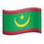 Download Flag: Mauritania emoji, Apple style