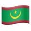 Flag: Mauritania emoji, Apple design