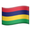Download Flag: Mauritius emoji, Apple style