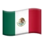 Flag: Mexico emoji, Apple design