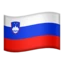 Flag: Slovenia emoji, Apple design