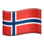 Download Flag: Svalbard & Jan Mayen emoji, Apple style