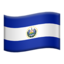 Flag: El Salvador emoji PNG