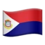 Flag: Sint Maarten emoji, Apple design